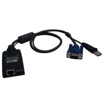 Tripp Lite Cable KVM B055-001-USB-V2, HD15/USB Macho - RJ-45 Hembra, Negro - Envío Gratis