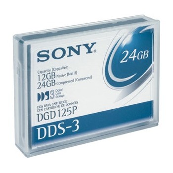 Sony Soporte de Datos DDS-3 4mm, 12GB/24GB, 125 Metros - Envío Gratis