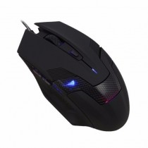 Mouse Gamer Eagle Warrior Óptico G15, Alámbrico, USB, 2800DPI, Negro - Envío Gratis