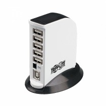 Tripp Lite Hub USB 2.0 de Alta Velocidad, 7 Puertos, 480 Mbit/s, Negro/Blanco - Envío Gratis