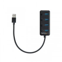 StarTech.com Hub USB A 3.0 de 4 Puertos, 5000 Mbit/s, Negro - Envío Gratis