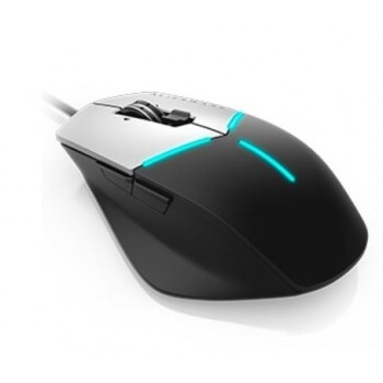 Mouse Gamer Alienware Óptico AW558, Alámbrico, USB, 5000DPI, Negro/Plata - Envío Gratis