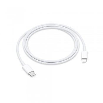 Apple Cable USB C Macho - Ligthning Macho, 1 Metro, Blanco - Envío Gratis