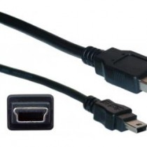 Cisco Cable USB A Macho - mini USB B Macho, 2 Metros, Negro - Envío Gratis