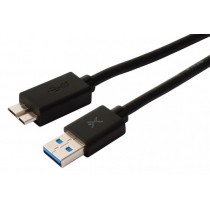 Perfect Choice Cable USB 3.0, USB A - micro USB B, Negro - Envío Gratis