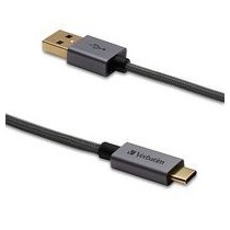 Verbatim Cable USB C Macho - USB A Macho, 120cm, Negro - Envío Gratis