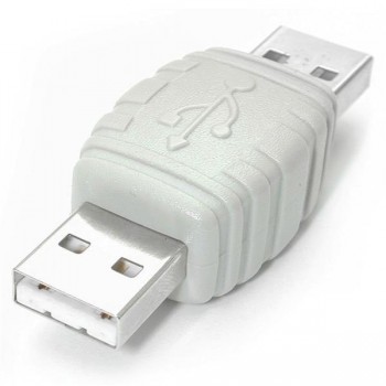 Startech.com Adaptador de Cable USB A Macho - USB A Macho, Blanco - Envío Gratis