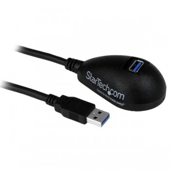 StarTech.com Cable de Extensión USB 3.0 A Macho - USB A Hembra, 1.5 Metros, Negro - Envío Gratis