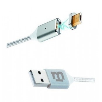 Blackpcs Cable USB A Macho - Micro-USB A Macho, 1 Metro, Plata - Envío Gratis