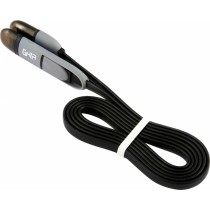 Ghia Cable USB A Macho - Micro USB B Macho, 1 Metro, Negro/Gris - Envío Gratis