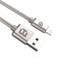 Blackpcs Cable CAGYLT2M-3 Lightning Macho - USB Macho, 2 Metros, Gris - Envío Gratis