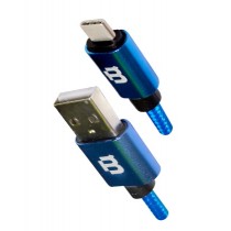Blackpcs Cable USB A Macho - USB C Macho, 1 Metro, Azul - Envío Gratis