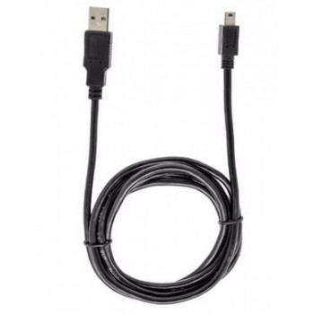 Easy Tech Cable USB USB A Macho - Mini-USB A Macho, 1.8 Metros, Negro - Envío Gratis