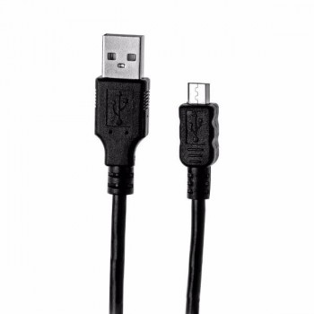 Easy Tech Cable USB A Hembra - Micro-USB A Hembra, 1.8 Metros, Negro - Envío Gratis