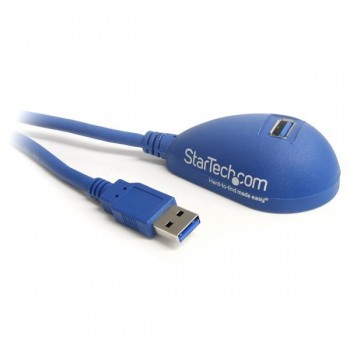 Startech.com Cable de Extensión USB 3.0 A Macho - USB A Hembra, 1.5 Metros, Azul - Envío Gratis