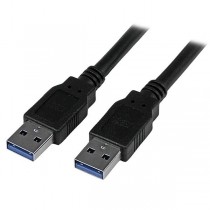 StarTech.com Cable USB 3.0 SuperSpeed A Macho - A Macho, 1.8 Metros, Negro - Envío Gratis