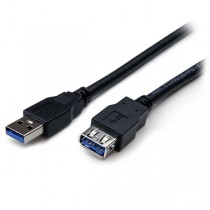 StarTech.com Cable USB A Macho - USB A Hembra, 1 Metro, Negro - Envío Gratis