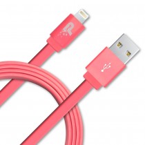 Patriot Cable USB A Macho - Lightning Macho, 1 Metro, Rosa - Envío Gratis