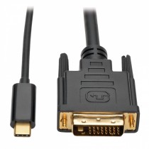 Tripp Lite Cable USB C Macho - DVI-D Macho, 91cm, Compatible con Thunderbolt 3, Negro - Envío Gratis