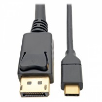 Tripp Lite Cable USB C Macho - Displayport 4k Macho, 91cm, Compatible con Thunderbolt 3, Negro - Envío Gratis