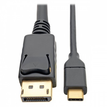 Tripp Lite Cable USB C Macho - Displayport 4k Macho, 91cm, Compatible con Thunderbolt 3, Negro - Envío Gratis