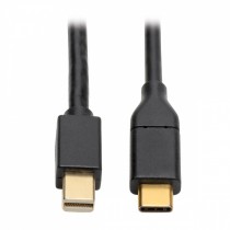 Tripp Lite Cable USB C Macho - Mini DisplayPort Macho, 1.83 Metros, Negro - Envío Gratis
