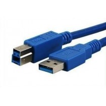 X-Case Cable USB A Macho - USB B Macho, 1.8 Metros, Azul - Envío Gratis