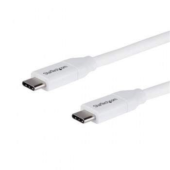 StarTech.com Cable USB-C 2.0 Macho - USB-C 2.0 Macho, 4 Metros, Blanco - Envío Gratis