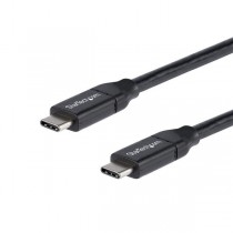 StarTech.com Cable USB C Macho - USB C Macho, 1 Metro, Negro - Envío Gratis