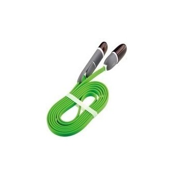 Ghia Cable USB Macho - Micro USB / Lighting Macho, 1 Metro, Verde - Envío Gratis