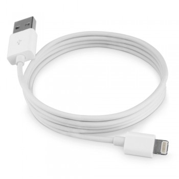 Klip Xtreme Cable Ligthning Macho - USB 2.0 Macho, 1 Metro, Blanco - Envío Gratis