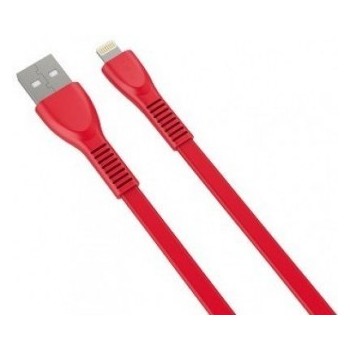 Naceb Cable Ligthning Macho - USB A Macho, 1 Metro, Rojo - Envío Gratis