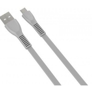 Naceb Cable USB A Macho - Micro USB B Macho, 1 Metro, Gris - Envío Gratis