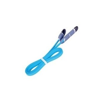 Ghia Cable USB Macho - Micro USB/Lighting Macho, 1 Metro, Azul - Envío Gratis