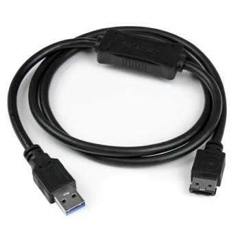 StarTech.com Cable USB 3.0 - eSATA para Disco Duro o SSD, SATA 6Gbps, 91cm - Envío Gratis