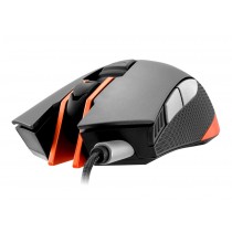 Mouse Gamer Cougar Óptico 550M, Alámbrico, USB, 6400DPI, Gris/Naranja - Envío Gratis