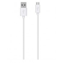 Belkin Cable USB A Macho - Micro-USB B Macho, 1.2 Metros, Blanco - Envío Gratis