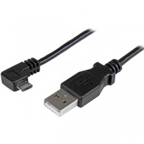 StarTech.com Cable Micro USB Acodado a la Derecha, 50cm, Negro - Envío Gratis