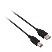 V7 Cable USB A Macho - USB B Macho, 3 Metros, Negro - Envío Gratis