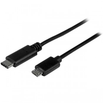 StarTech.com Cable USB C Macho - Micro-USB B Macho, 50cm, Negro - Envío Gratis