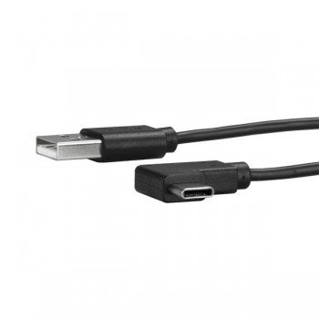 StarTech.com Cable USB A Macho - USB C Macho en Ángulo a la Derecha, 1 Metro, Negro - Envío Gratis