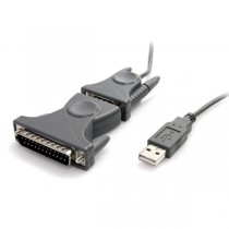 StarTech.com Cable USB 2.0 Macho - DB9 Macho, 90cm, Gris - Envío Gratis