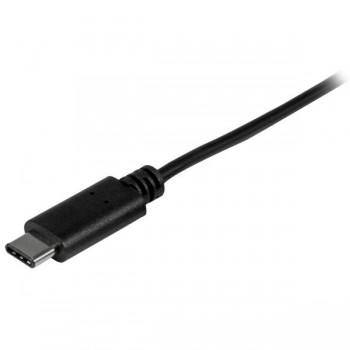 StarTech.com Cable USB C Macho - Micro-USB B Macho, 2 Metros, Negro - Envío Gratis