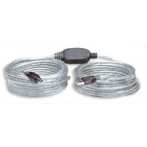 Manhattan Cable USB A Macho - USB B Macho, 11 Metros, Plata - Envío Gratis