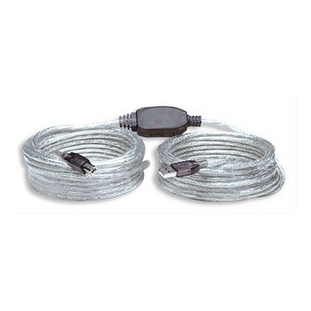 Manhattan Cable USB A Macho - USB B Macho, 11 Metros, Plata - Envío Gratis