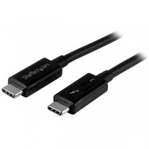 StarTech.com Cable Thunderbolt 3 Macho - USB-C Macho, 40 Gbit/s, 1 Metro, Negro - Envío Gratis