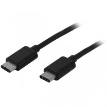 Startech Cable USB 2.0 C Macho - USB 2.0 C Macho, 2 Metros, Negro - Envío Gratis