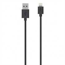 Belkin Cable MIXIT↑ USB Macho - Apple Lightning Macho, 1.22 Metros, Negro, para iPhone 5, iPod touch5, iPad5 - Envío Gratis