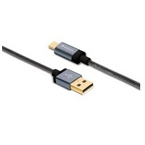 Verbatim Cable USB A Macho - micro USB B Macho, 1.2 Metros, Negro / Plata - Envío Gratis