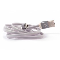 Naceb Cable USB 2.0 A Macho - Lightning Macho, 1 Metro, Gris - Envío Gratis